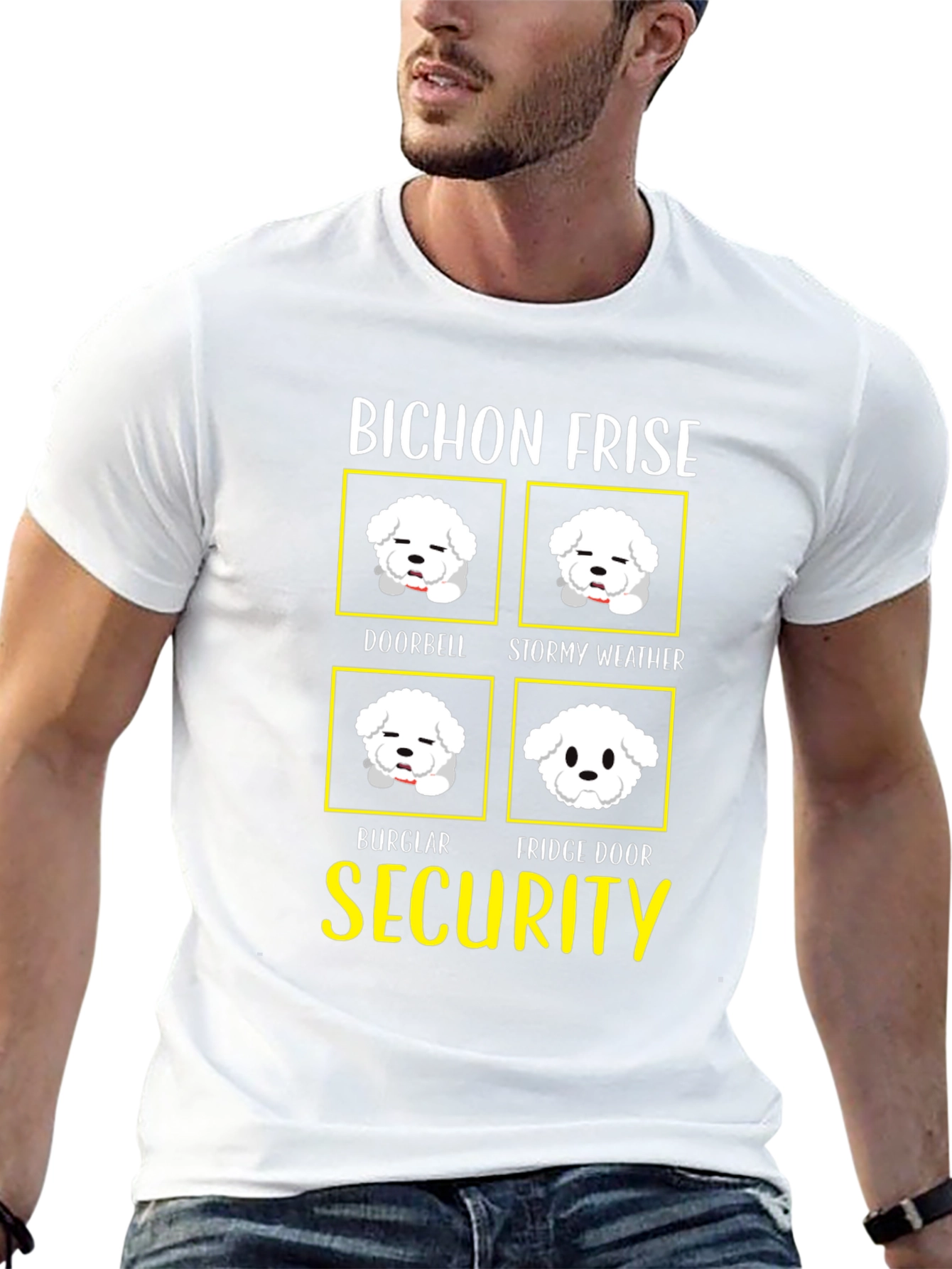 Bichon Frise Security T-Shirt