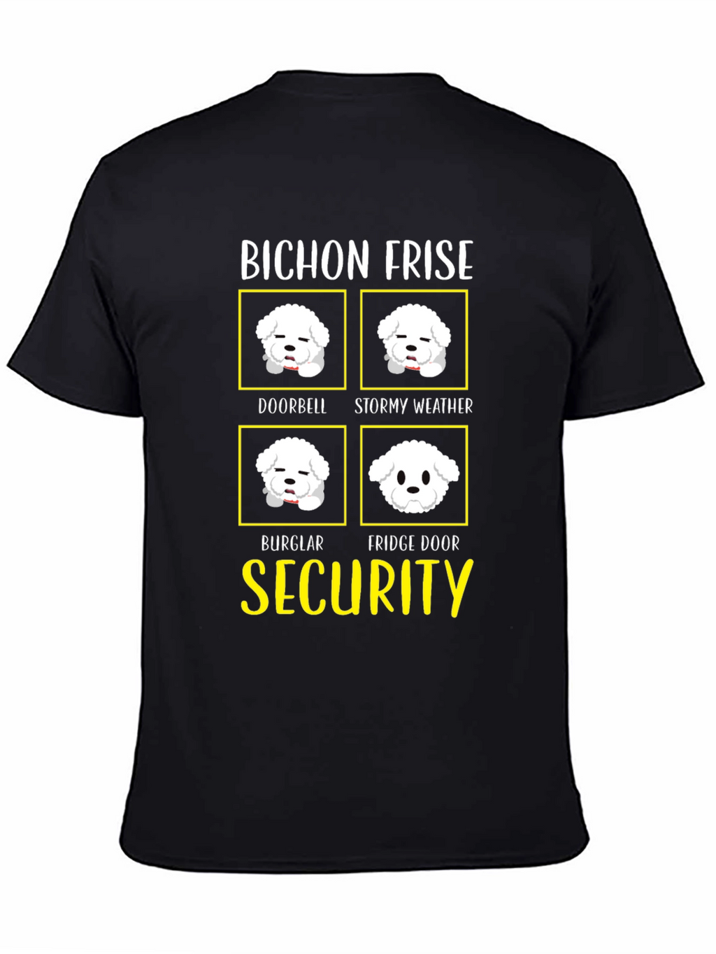 Bichon Frise Security T-Shirt