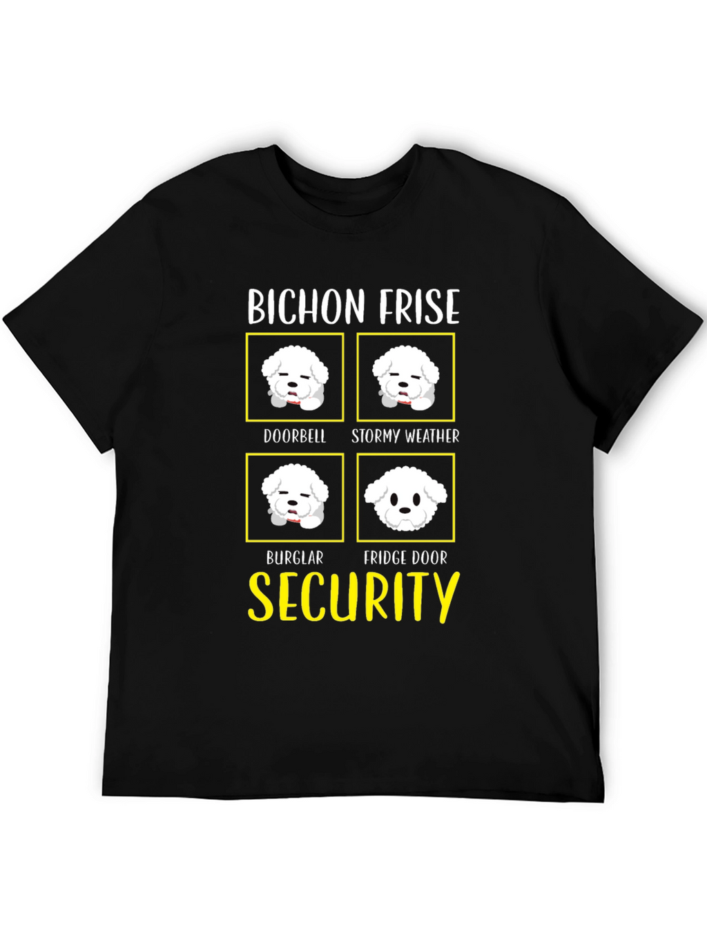 Bichon Frise Security T-Shirt