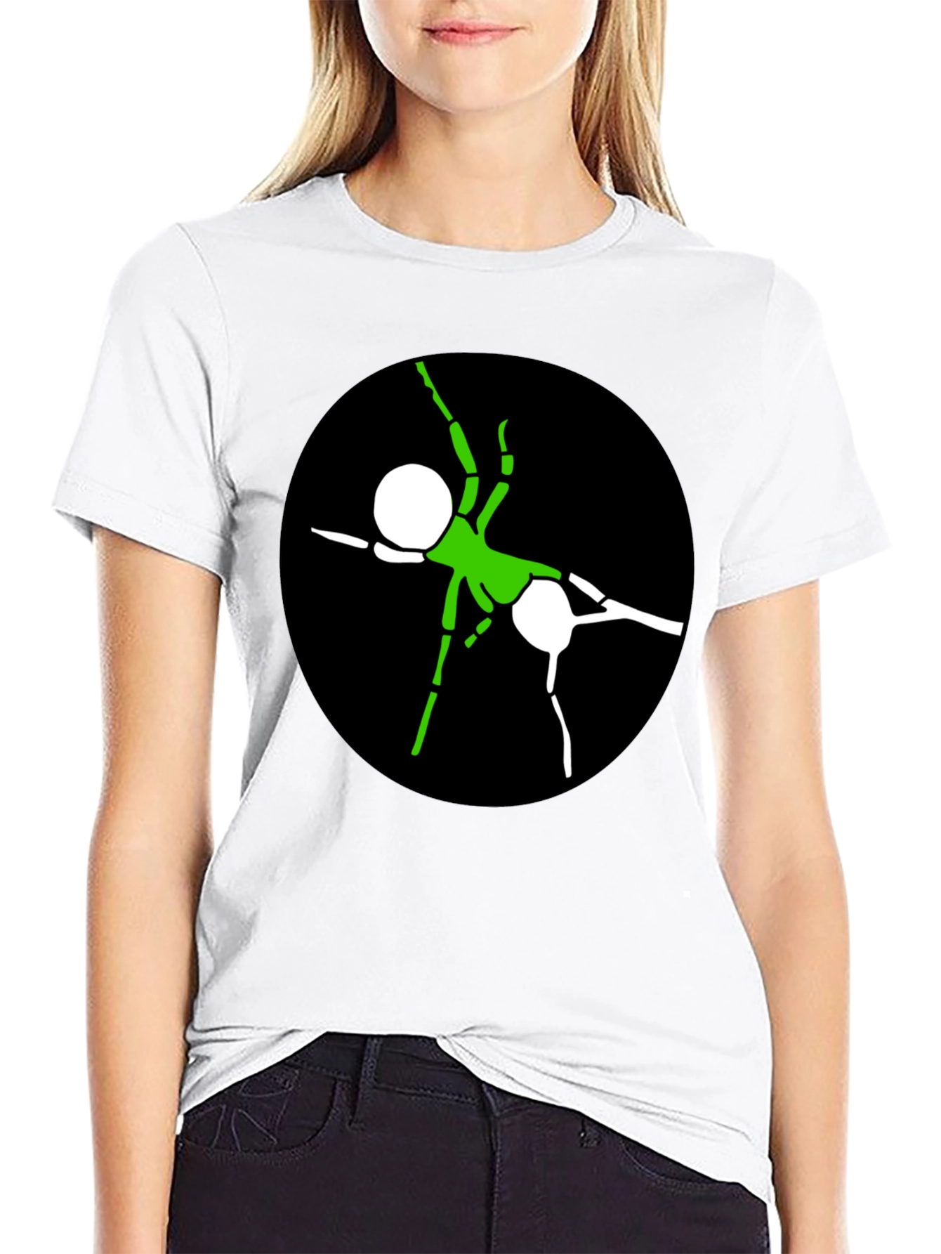 Ant Graphic T-Shirt - Black