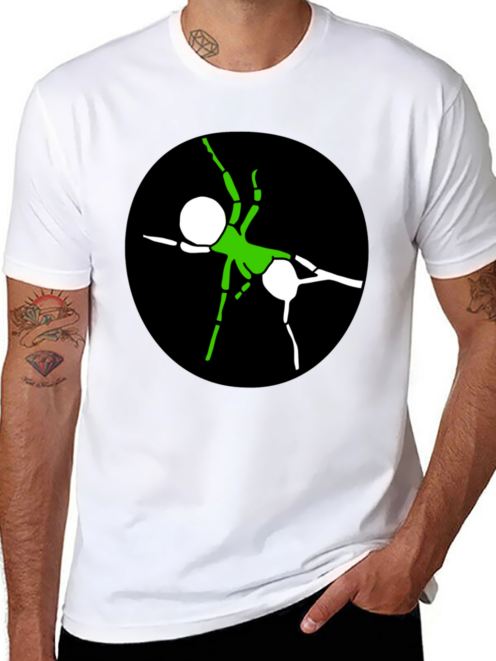 Ant Graphic T-Shirt - Black