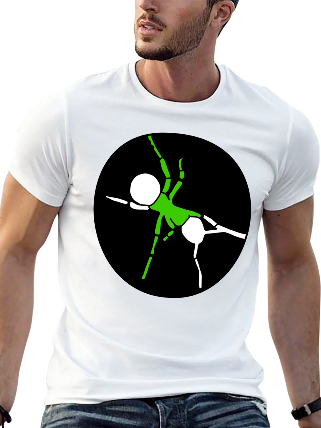 Ant Graphic T-Shirt - Black
