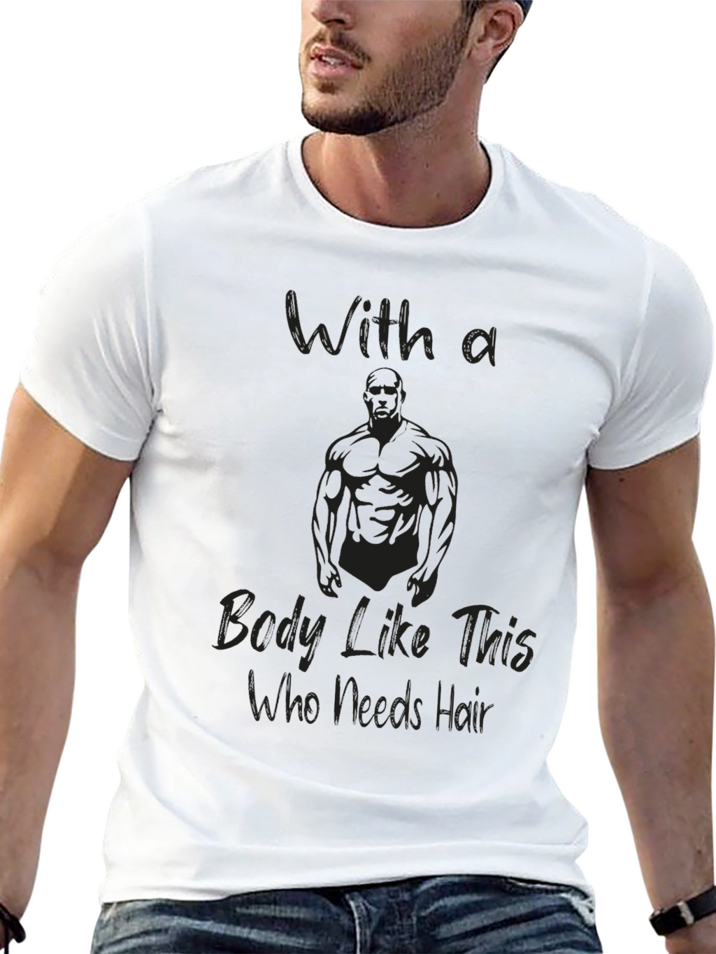 Humorous Bodybuilder T-Shirt