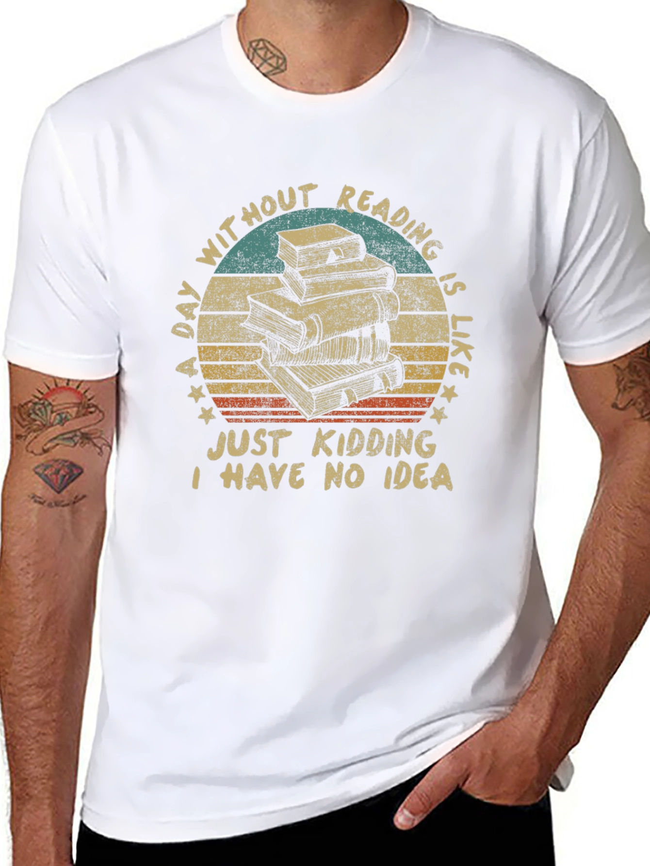 Funny Reading T-Shirt: A Day Without Reading