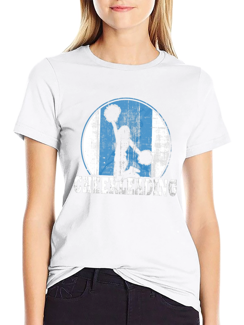 Cheerleading Graphic Tee - Stylish Cheer Squad Apparel