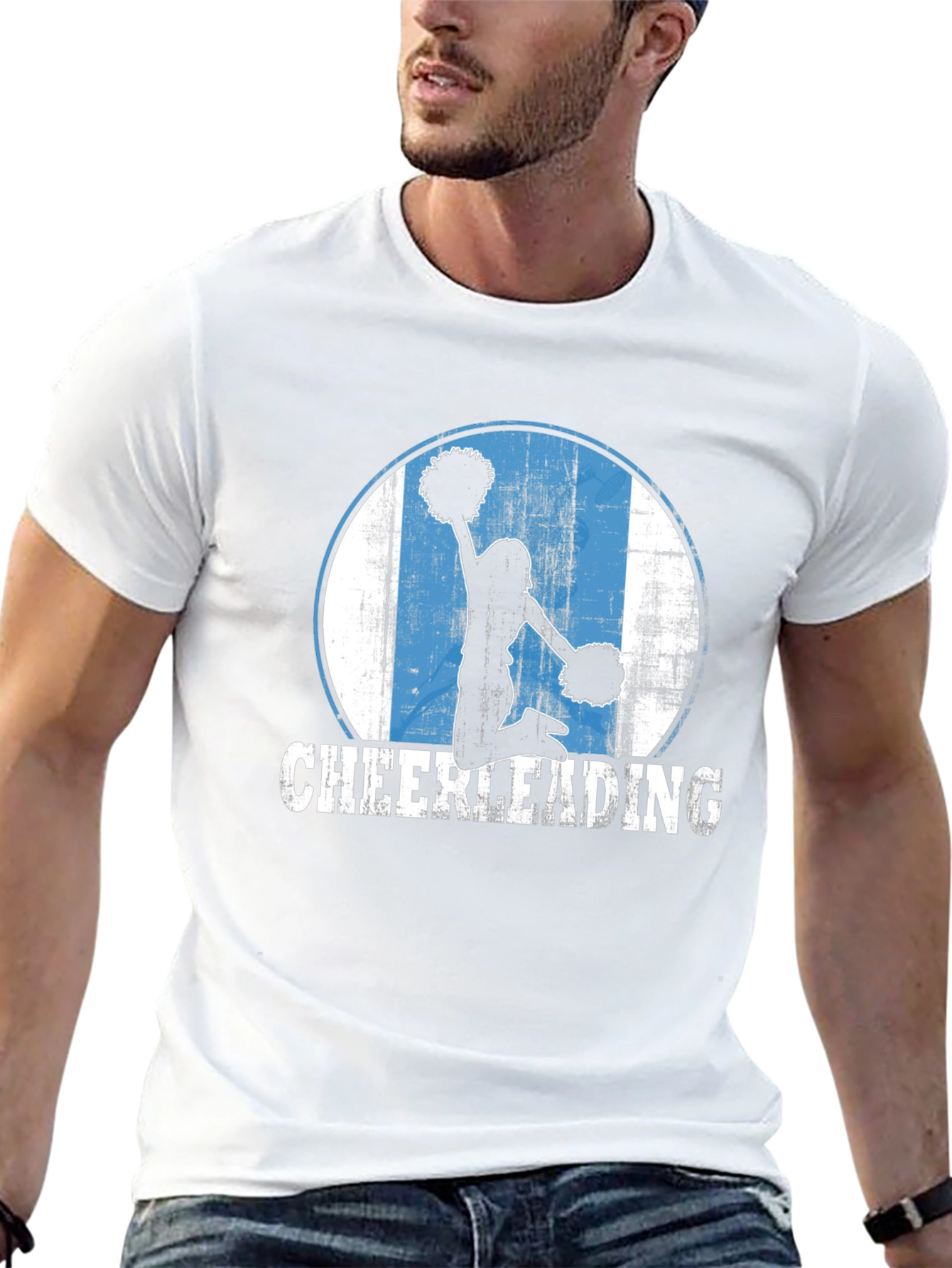 Cheerleading Graphic Tee - Stylish Cheer Squad Apparel