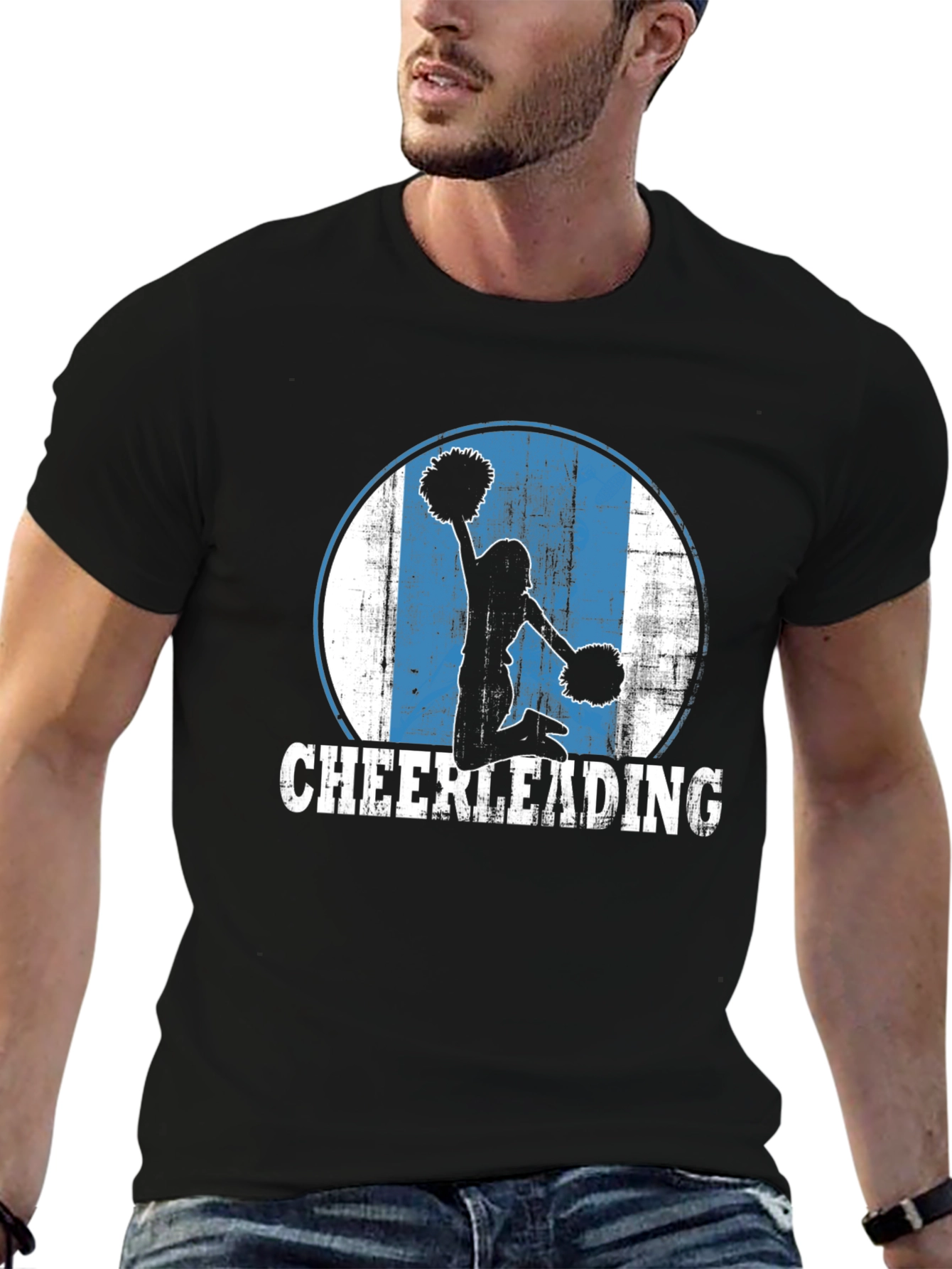 Cheerleading Graphic Tee - Stylish Cheer Squad Apparel