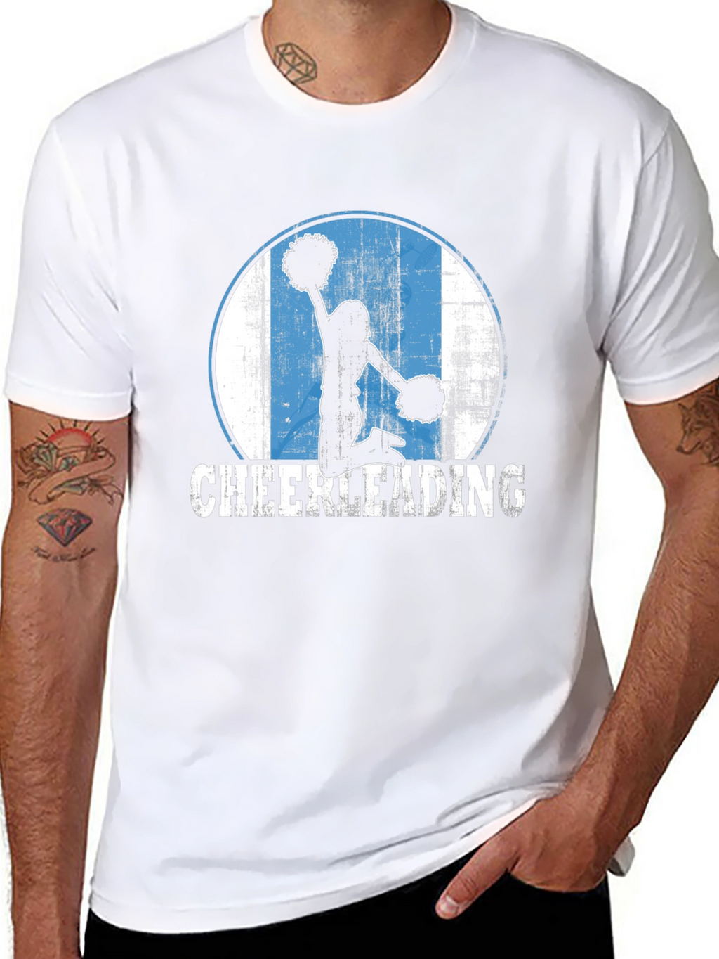 Cheerleading Graphic Tee - Stylish Cheer Squad Apparel
