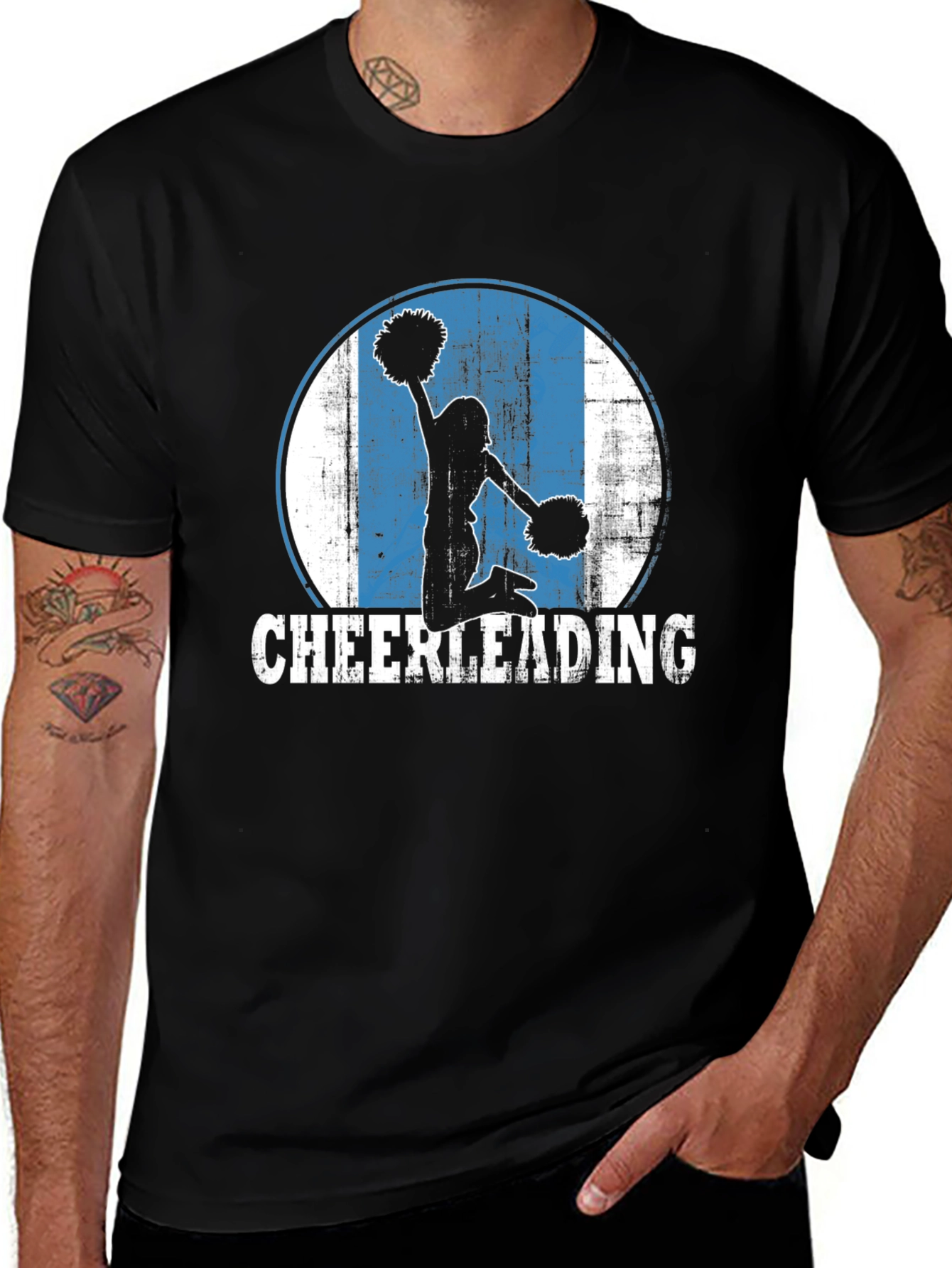 Cheerleading Graphic Tee - Stylish Cheer Squad Apparel