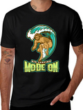 Air Surfing Mode On Graphic T-Shirt