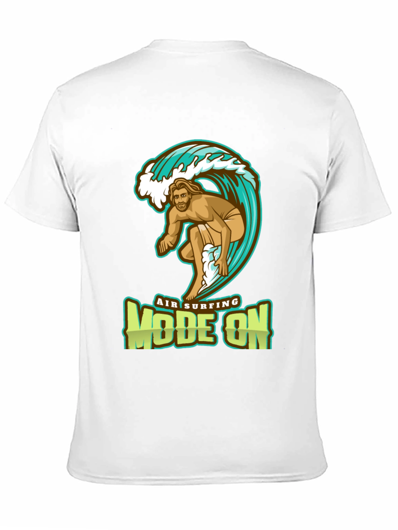 Air Surfing Mode On Graphic T-Shirt