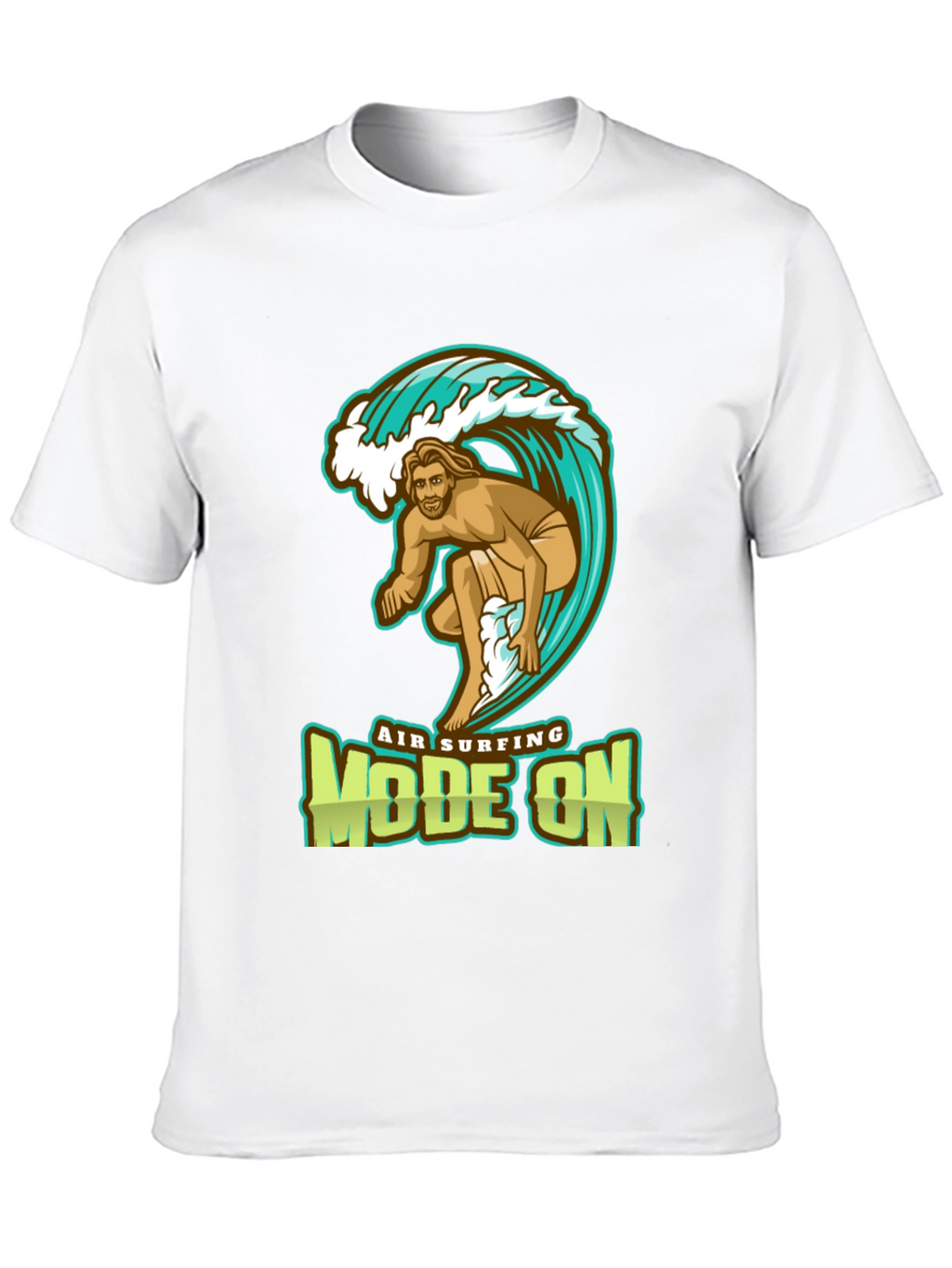 Air Surfing Mode On Graphic T-Shirt