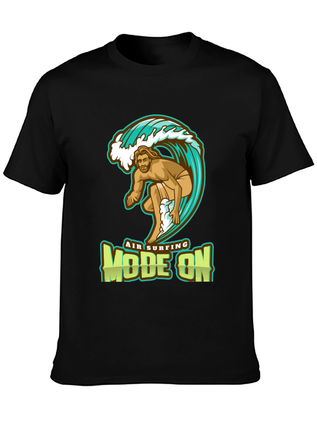 Air Surfing Mode On Graphic T-Shirt