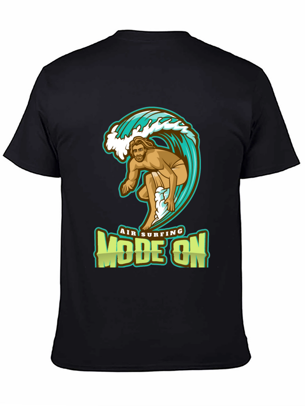 Air Surfing Mode On Graphic T-Shirt