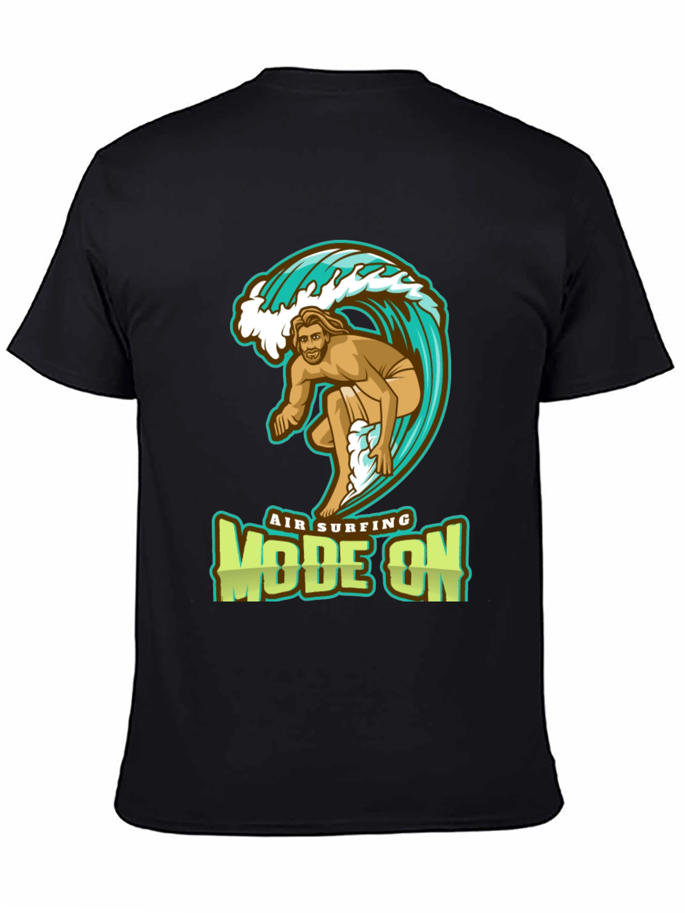 Air Surfing Mode On Graphic T-Shirt