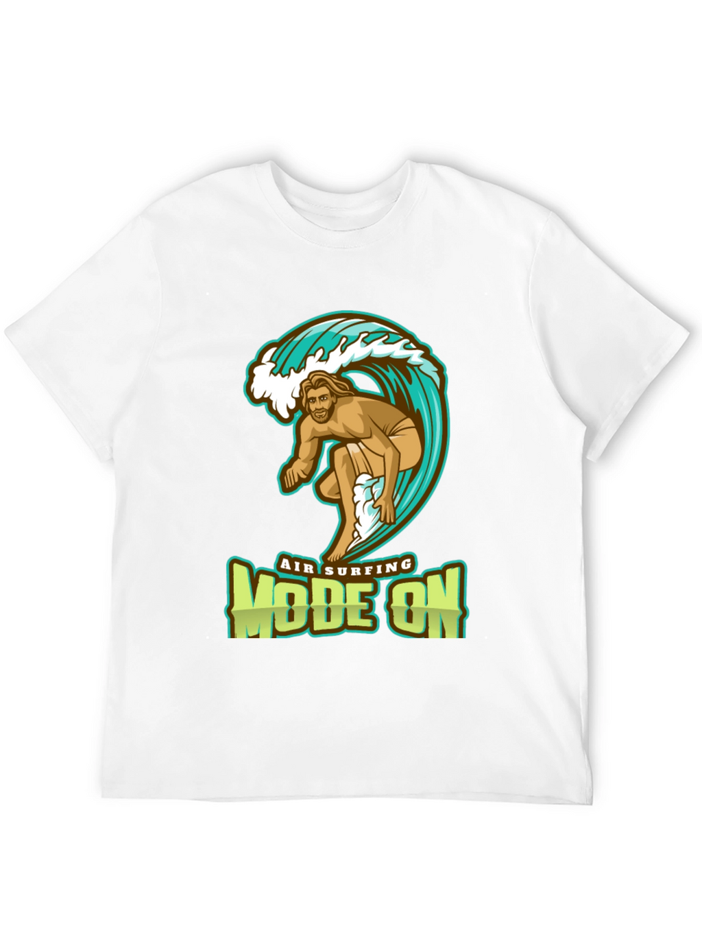 Air Surfing Mode On Graphic T-Shirt