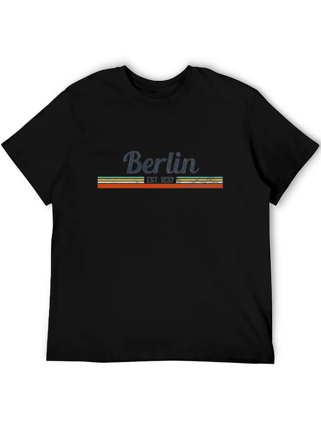 Berlin Est. 1237 Black T-Shirt