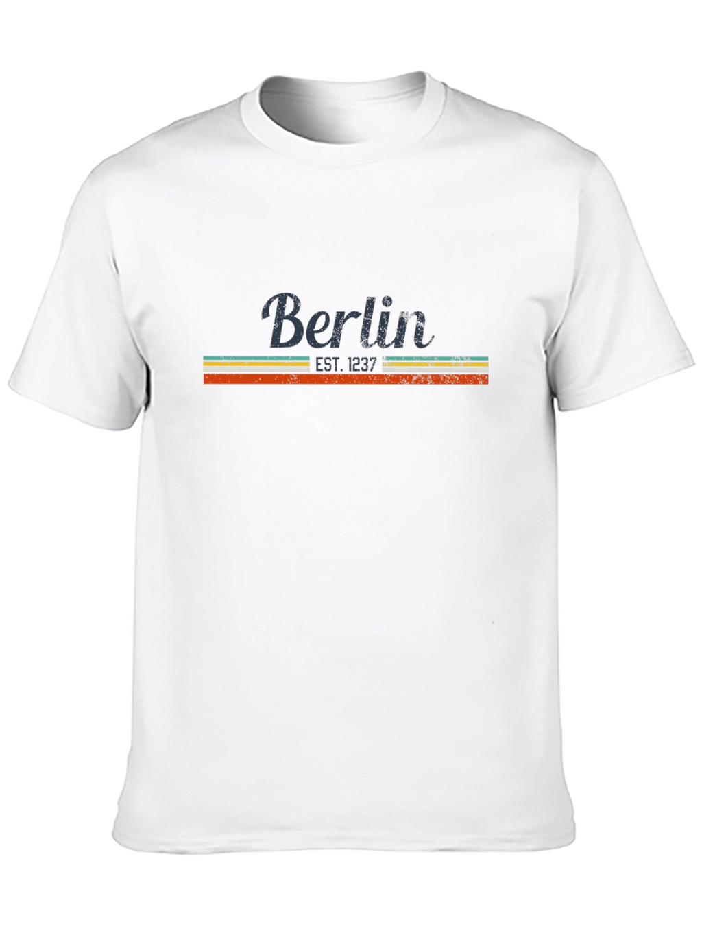 Berlin Est. 1237 Black T-Shirt