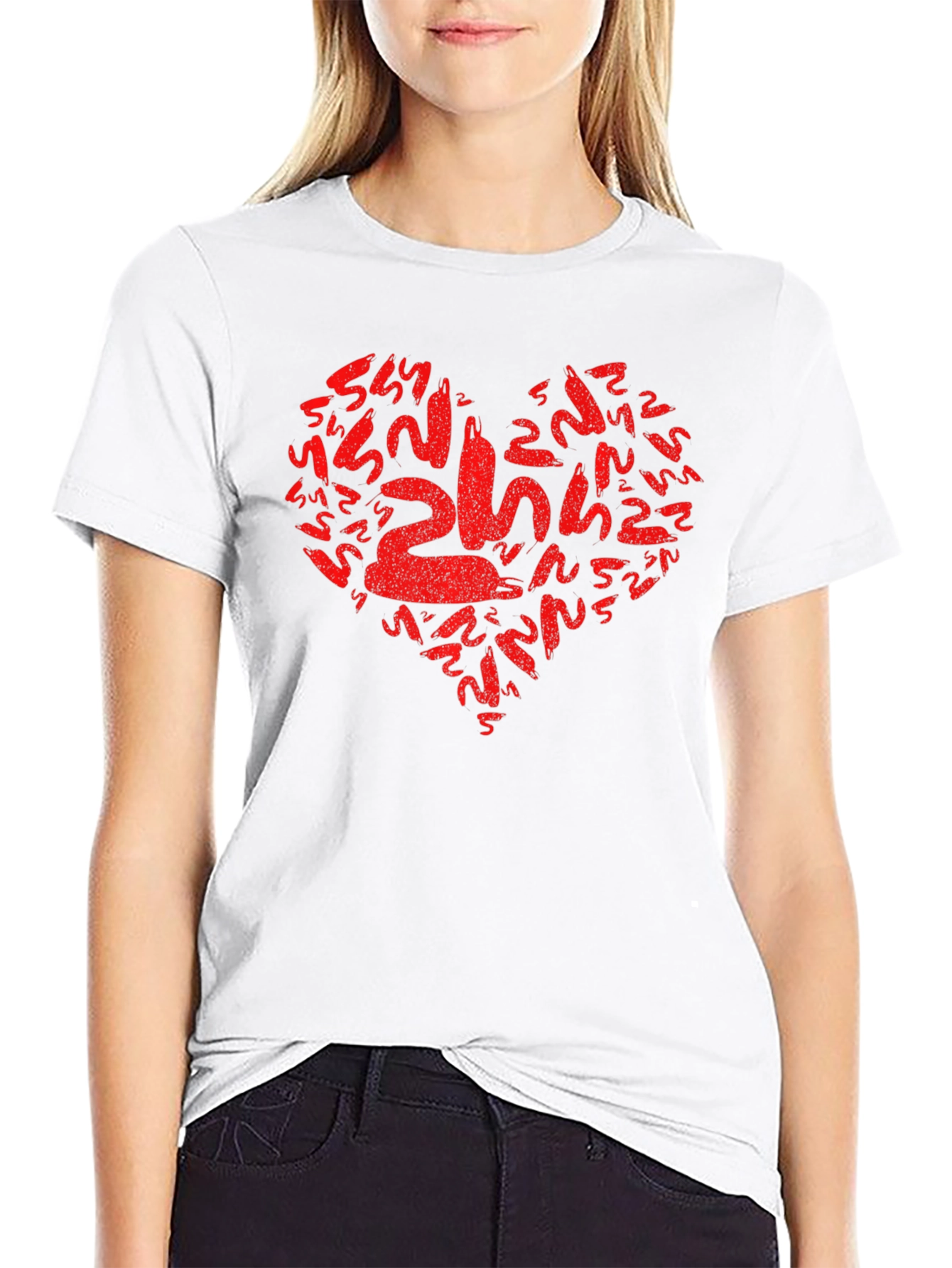 Heart of Snakes Graphic Tee - Mens Black T-Shirt