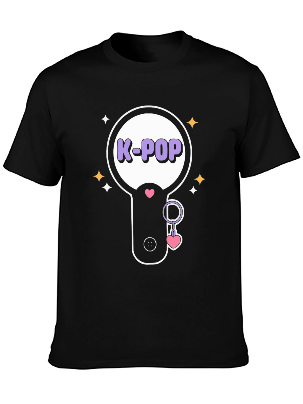 K-Pop Fan T-Shirt: Lightstick Design