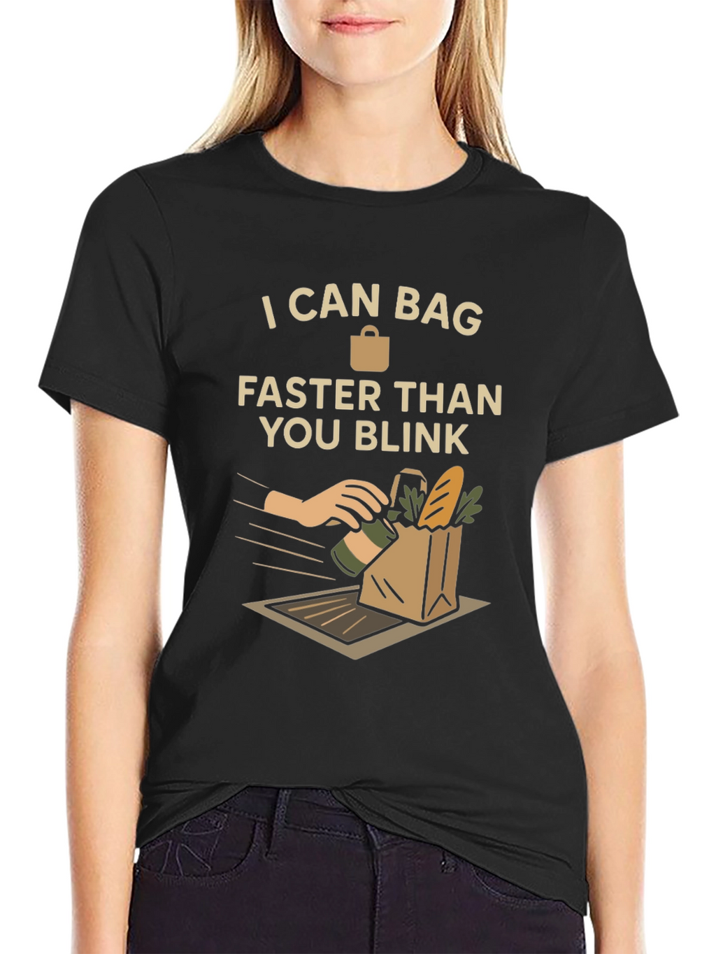 I Can Bag Faster T-Shirt