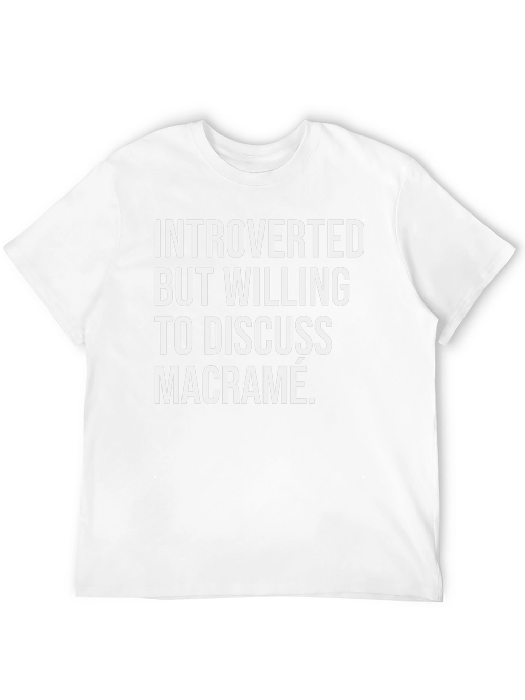 Introverted Macrame T-Shirt
