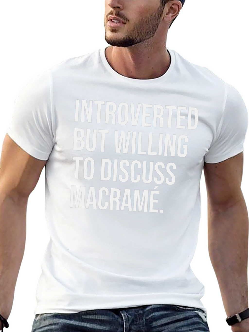 Introverted Macrame T-Shirt