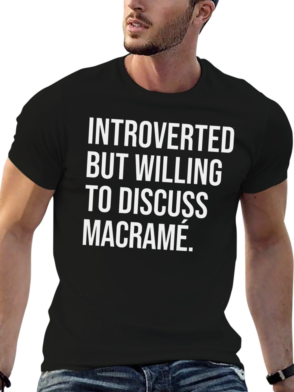 Introverted Macrame T-Shirt