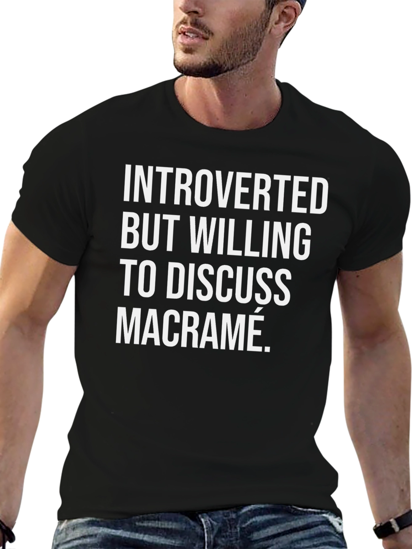 Introverted Macrame T-Shirt