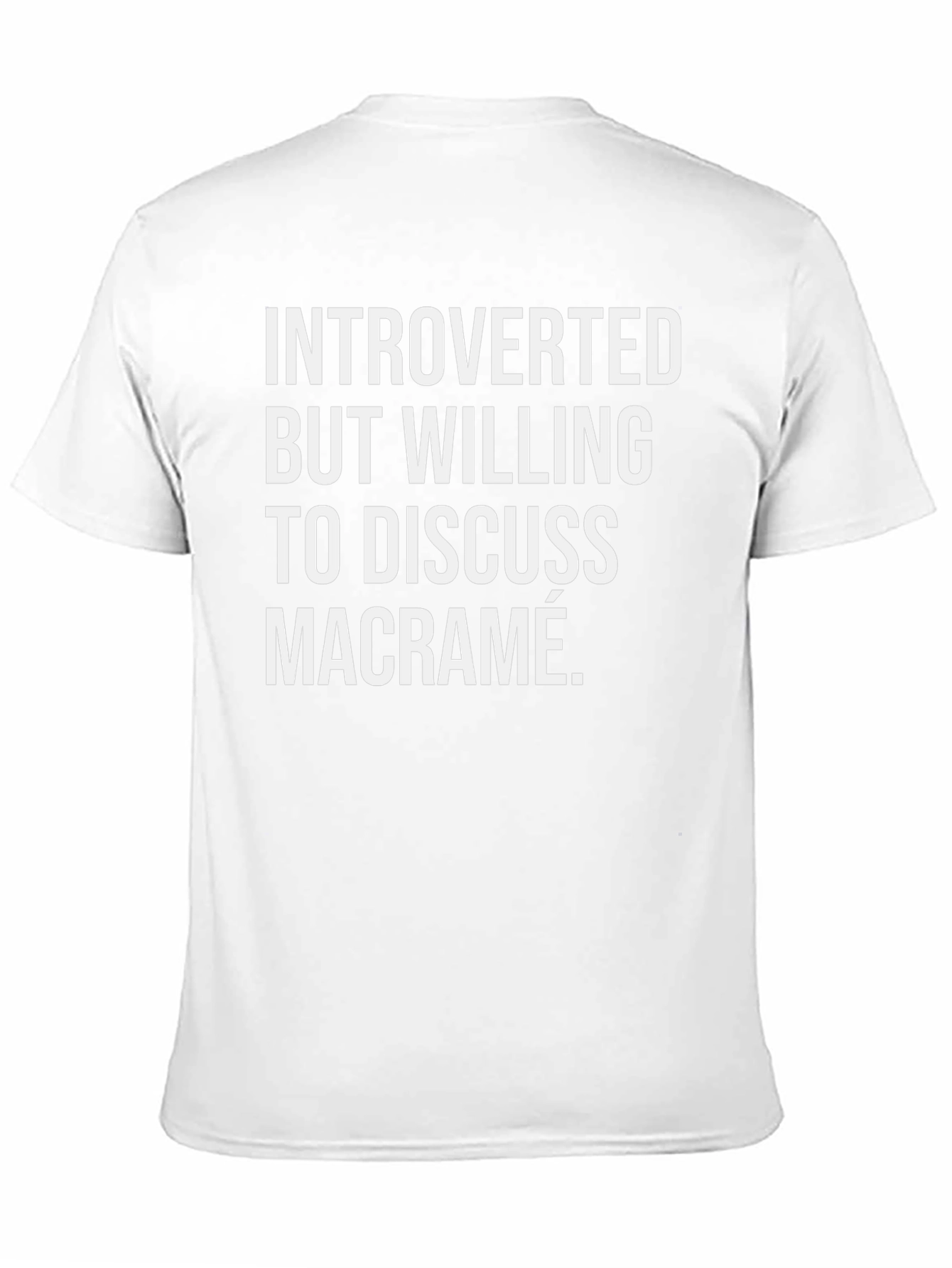 Introverted Macrame T-Shirt
