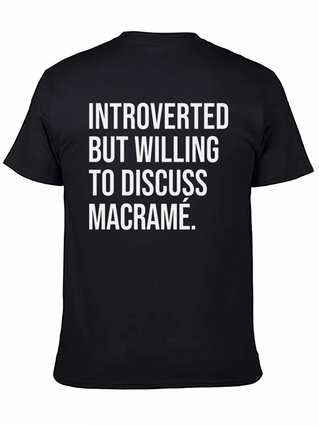Introverted Macrame T-Shirt