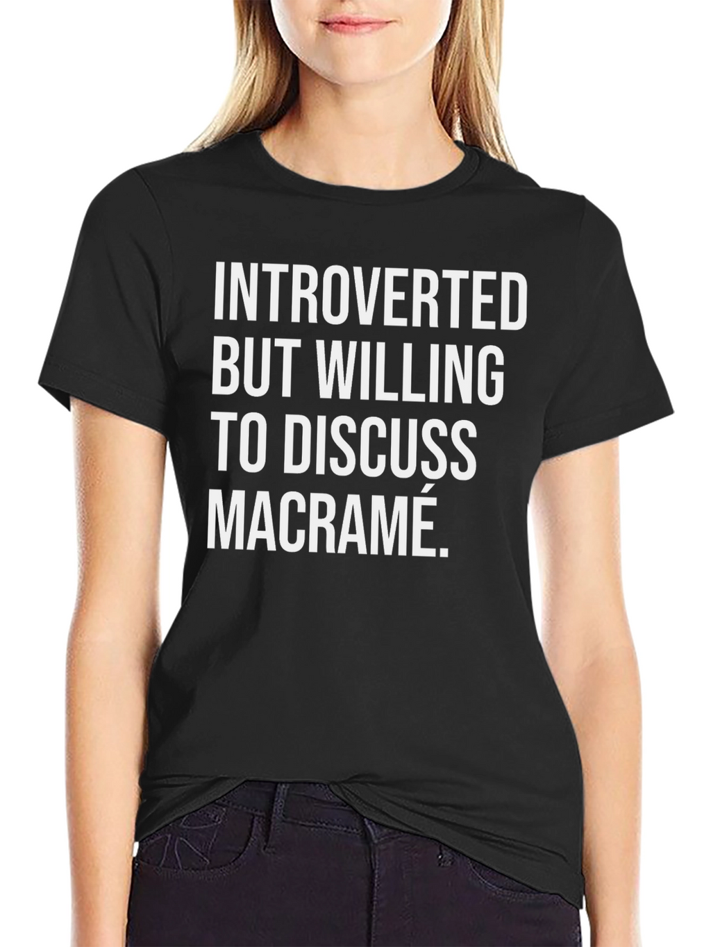 Introverted Macrame T-Shirt
