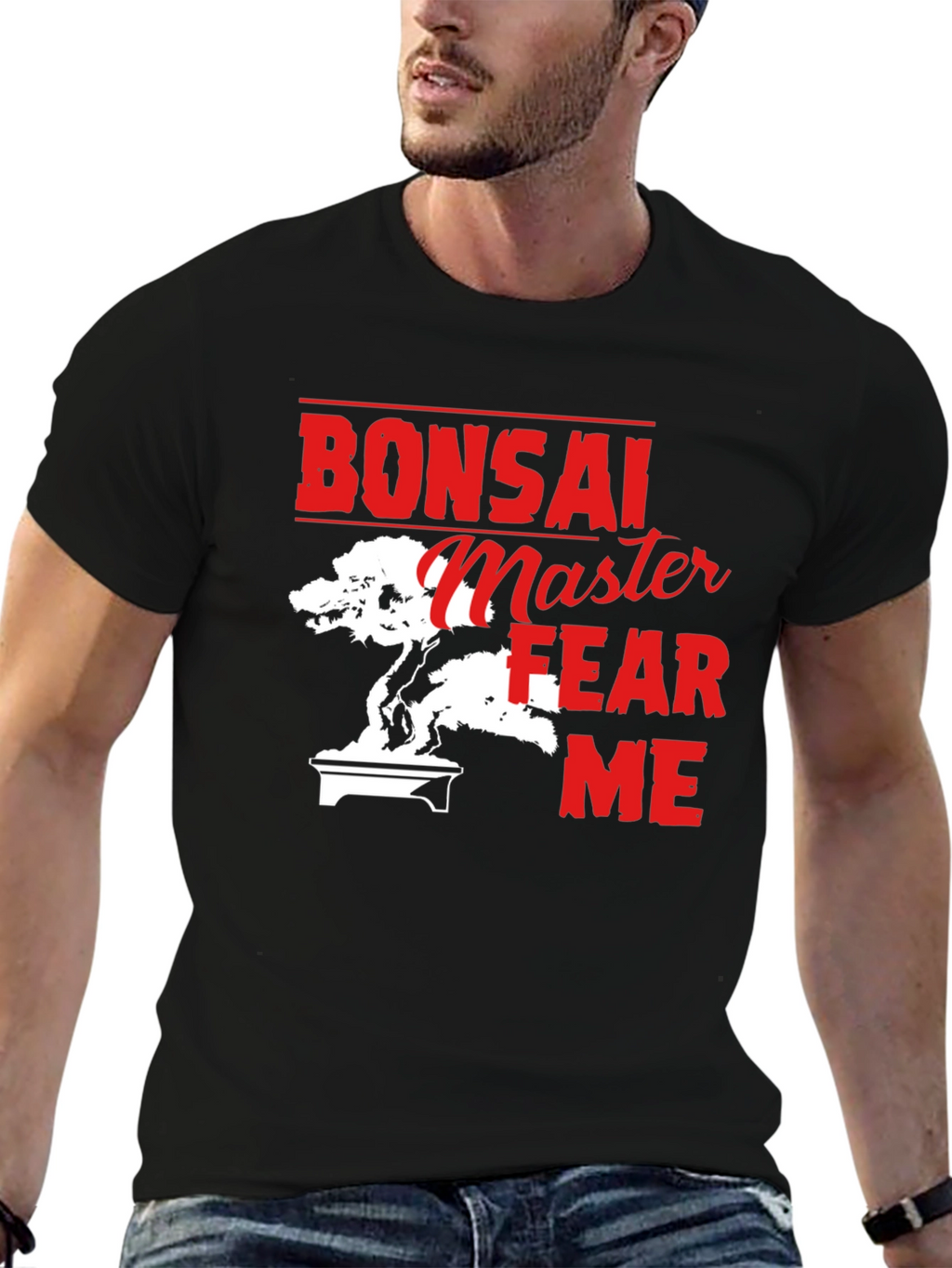Bonsai Master T-Shirt - Fear Me Design