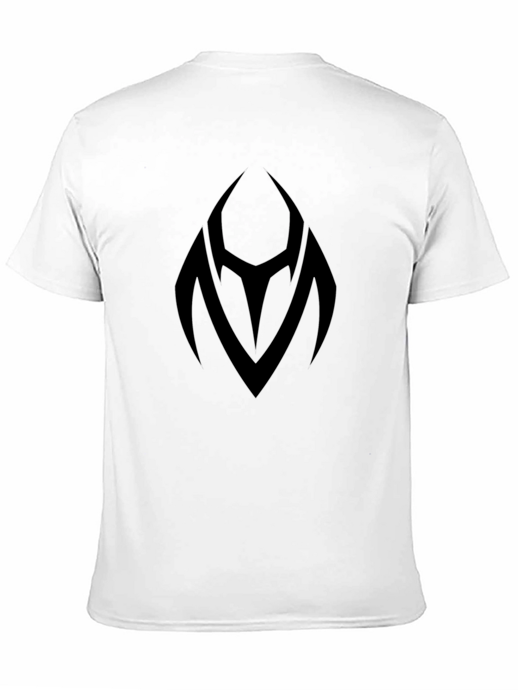 Black Graphic Tee - Abstract Logo