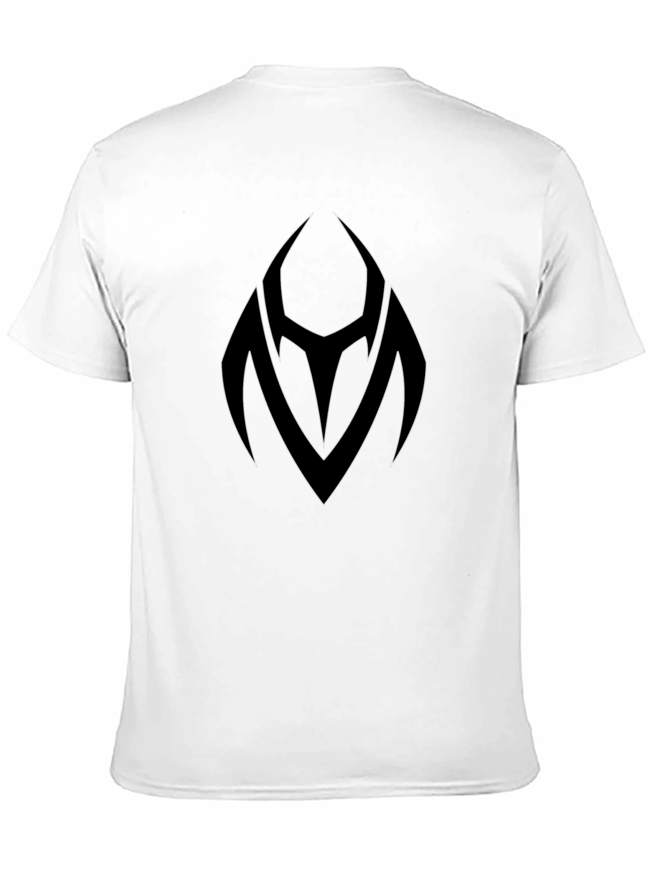 Black Graphic Tee - Abstract Logo