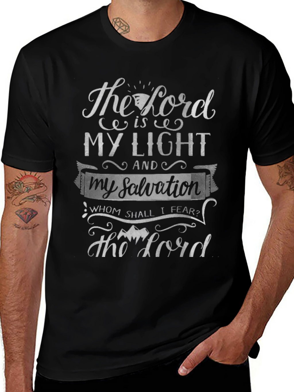 The Lord is My Light Graphic T-Shirt
