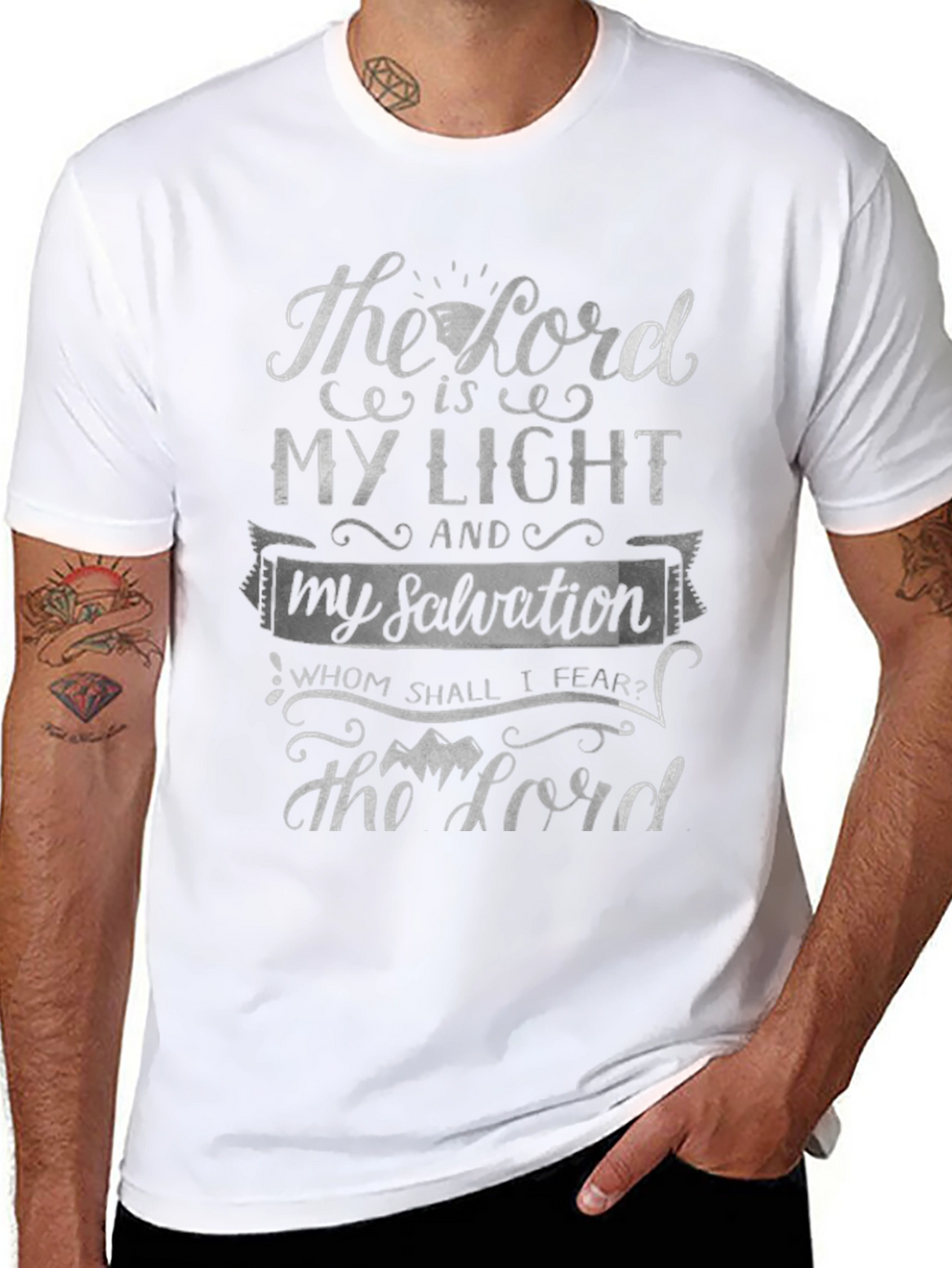 The Lord is My Light Graphic T-Shirt