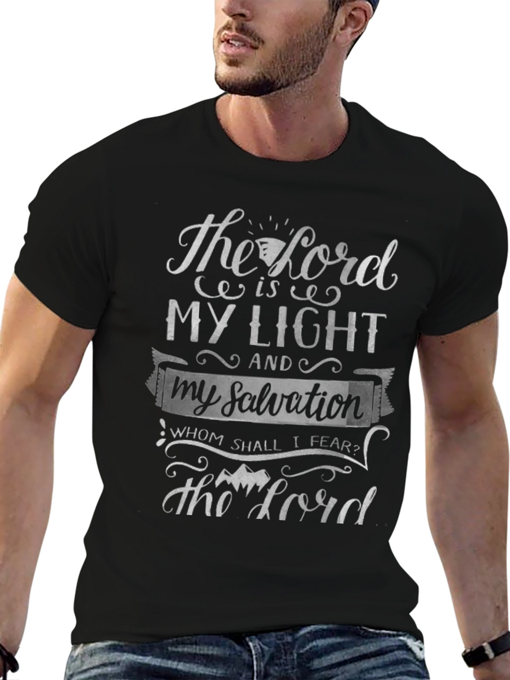 The Lord is My Light Graphic T-Shirt