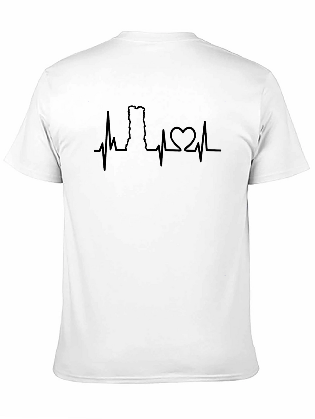 Vermont Heartbeat T-Shirt - Black