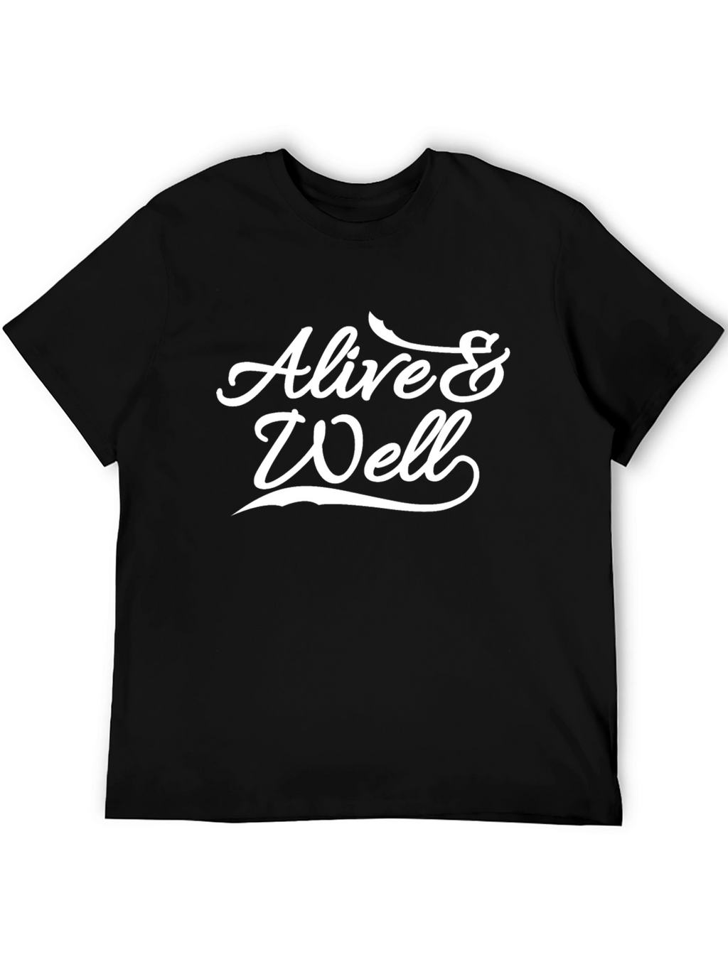 Alive & Well Graphic Black T-Shirt
