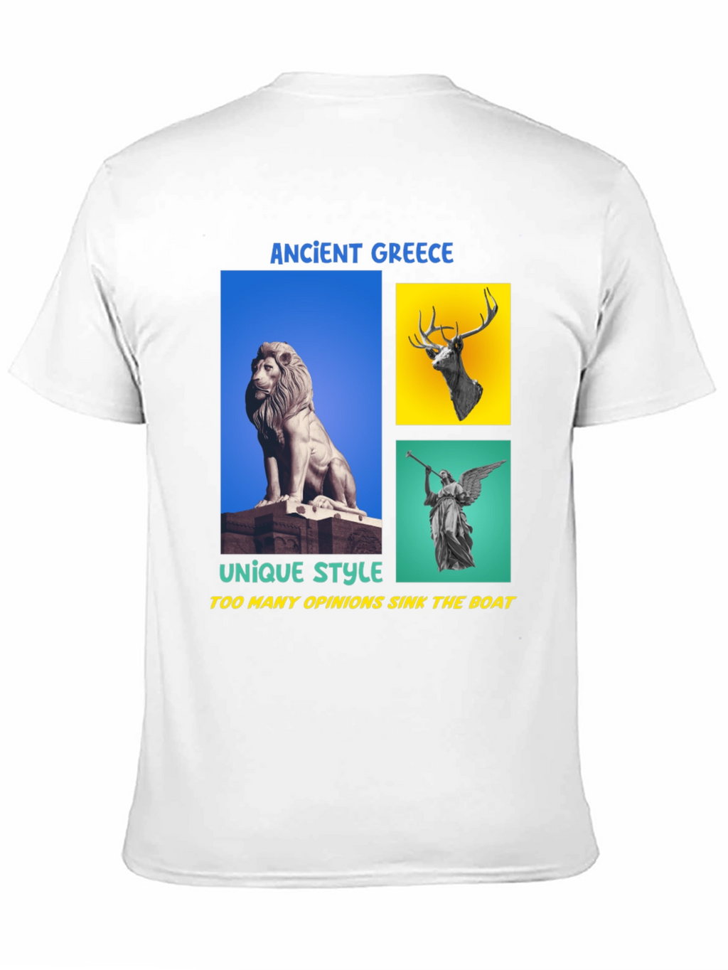 Ancient Greece Style Graphic Tee