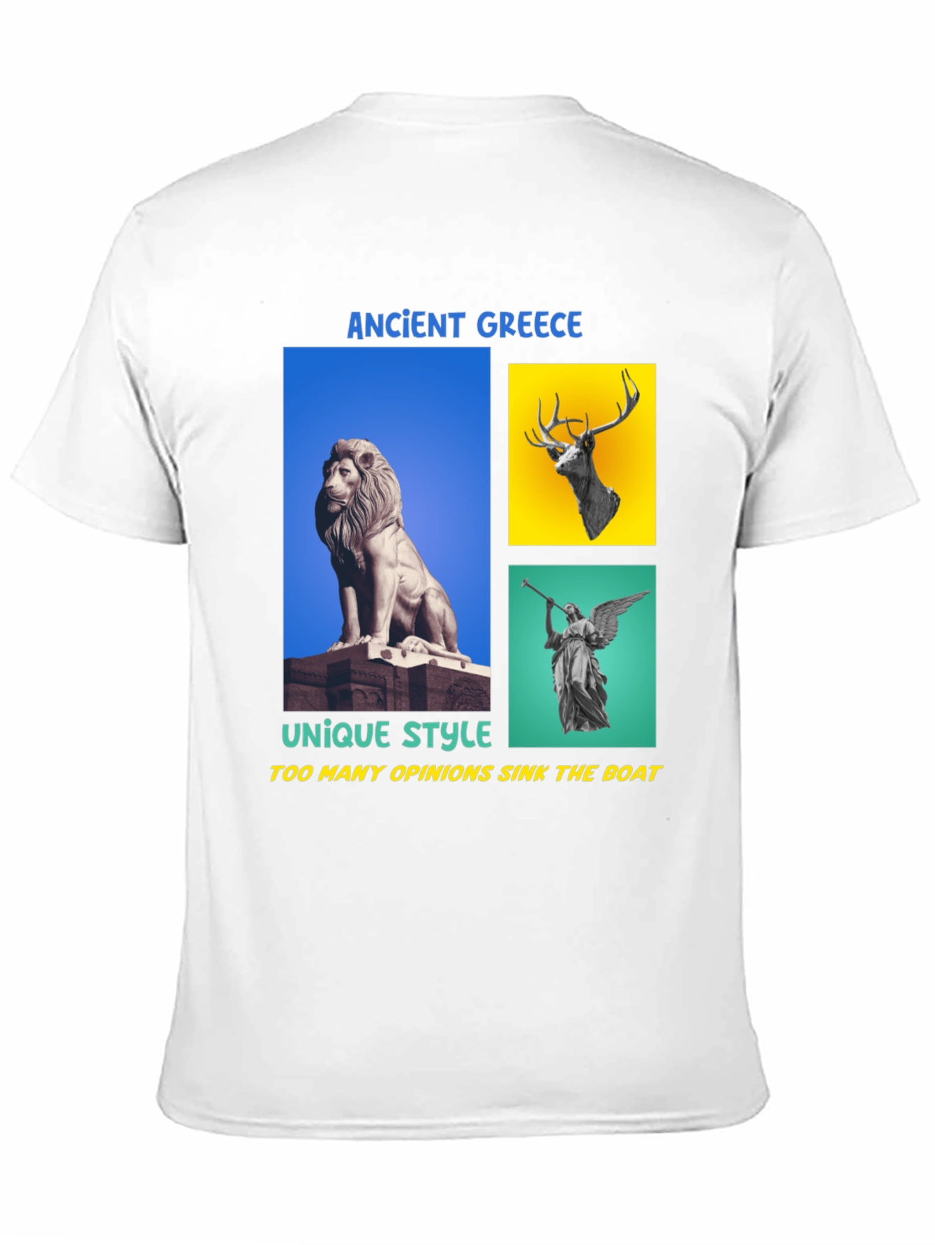 Ancient Greece Style Graphic Tee