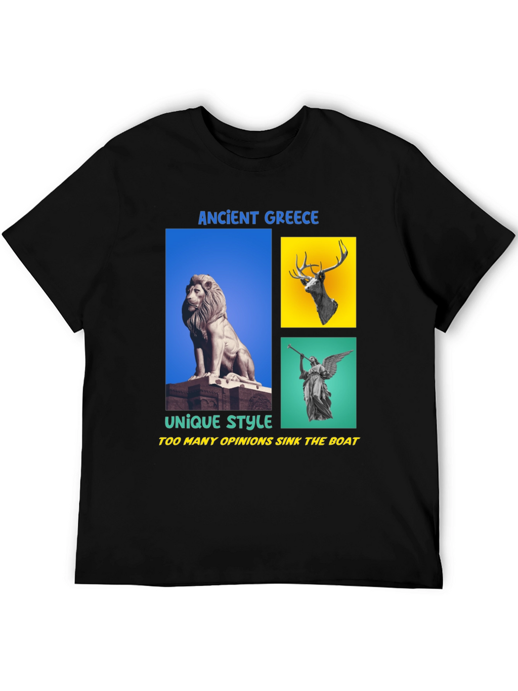 Ancient Greece Style Graphic Tee