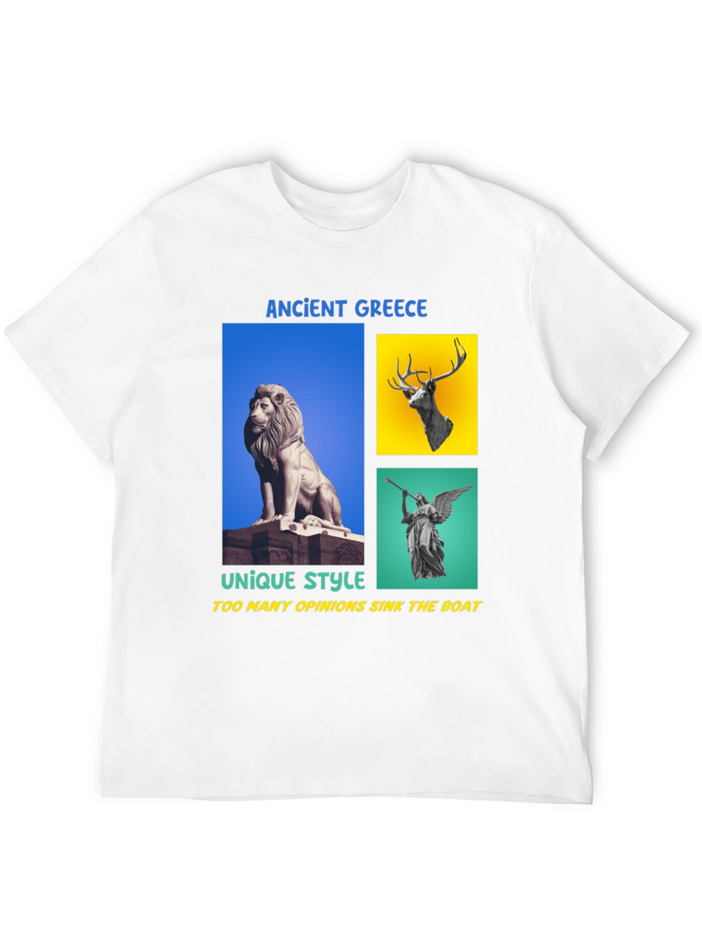 Ancient Greece Style Graphic Tee