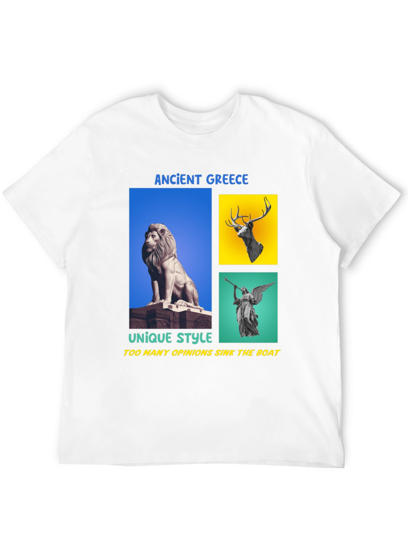 Ancient Greece Style Graphic Tee