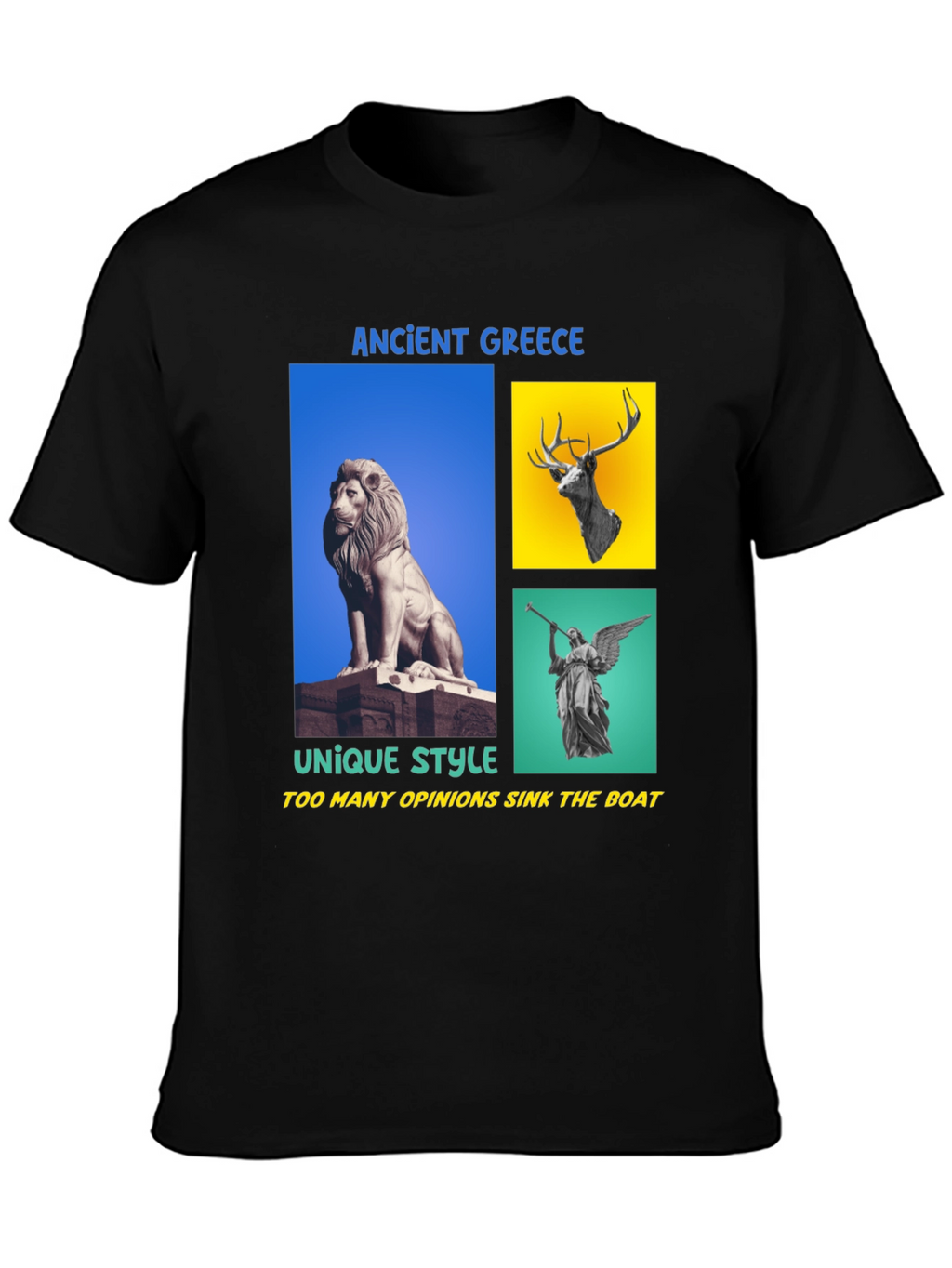 Ancient Greece Style Graphic Tee