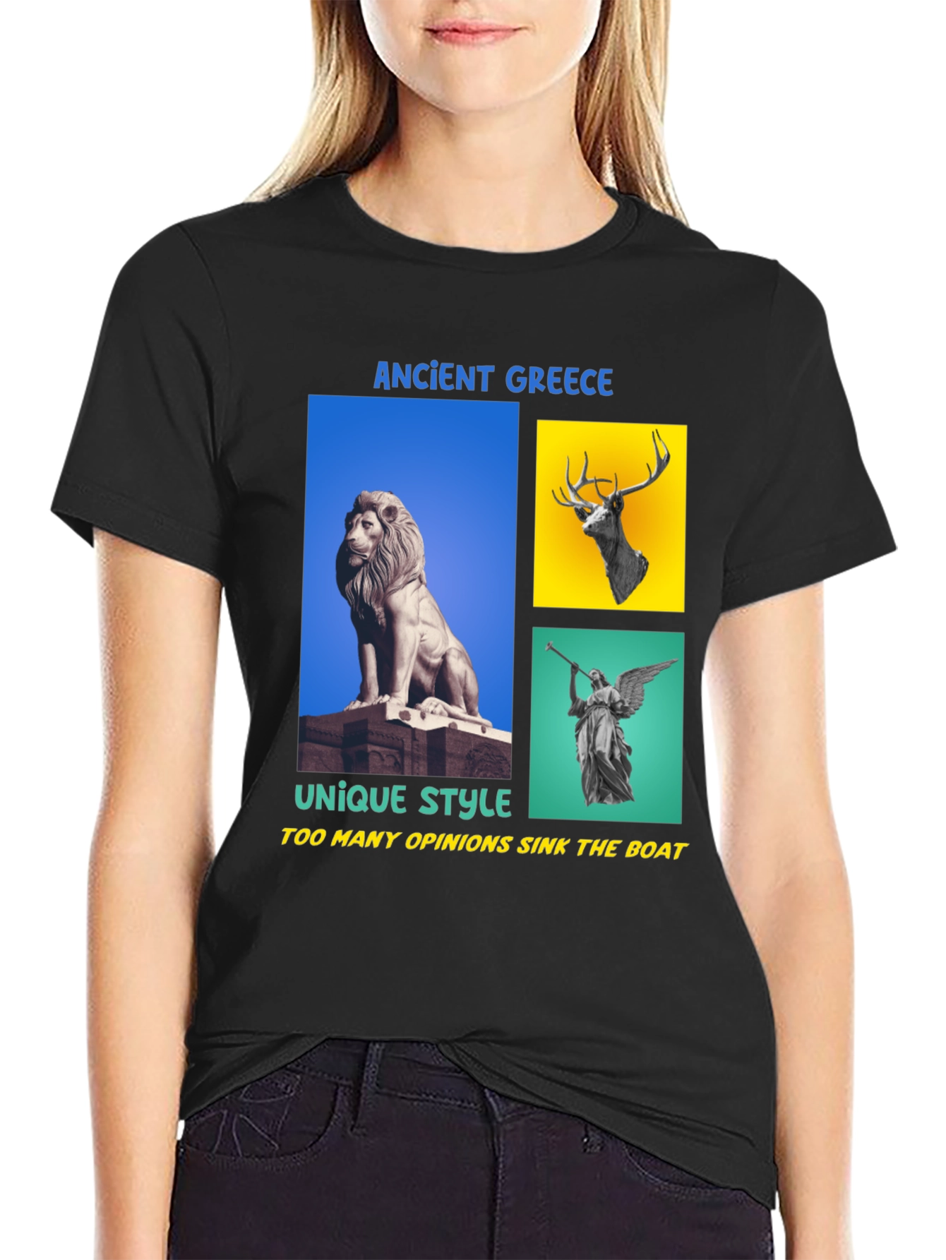 Ancient Greece Style Graphic Tee