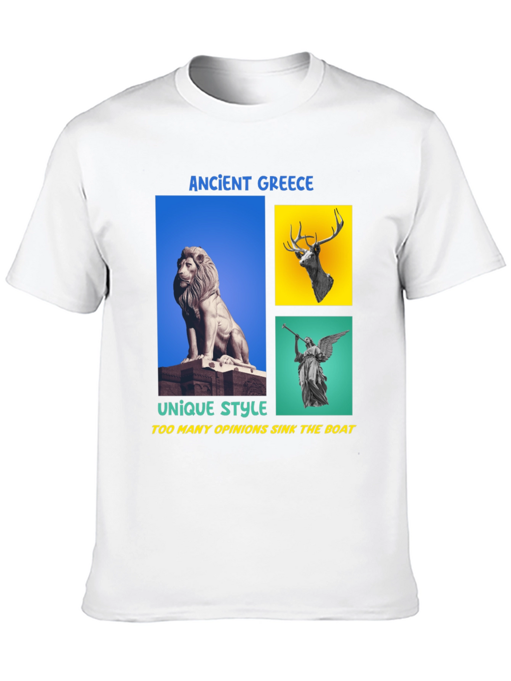 Ancient Greece Style Graphic Tee