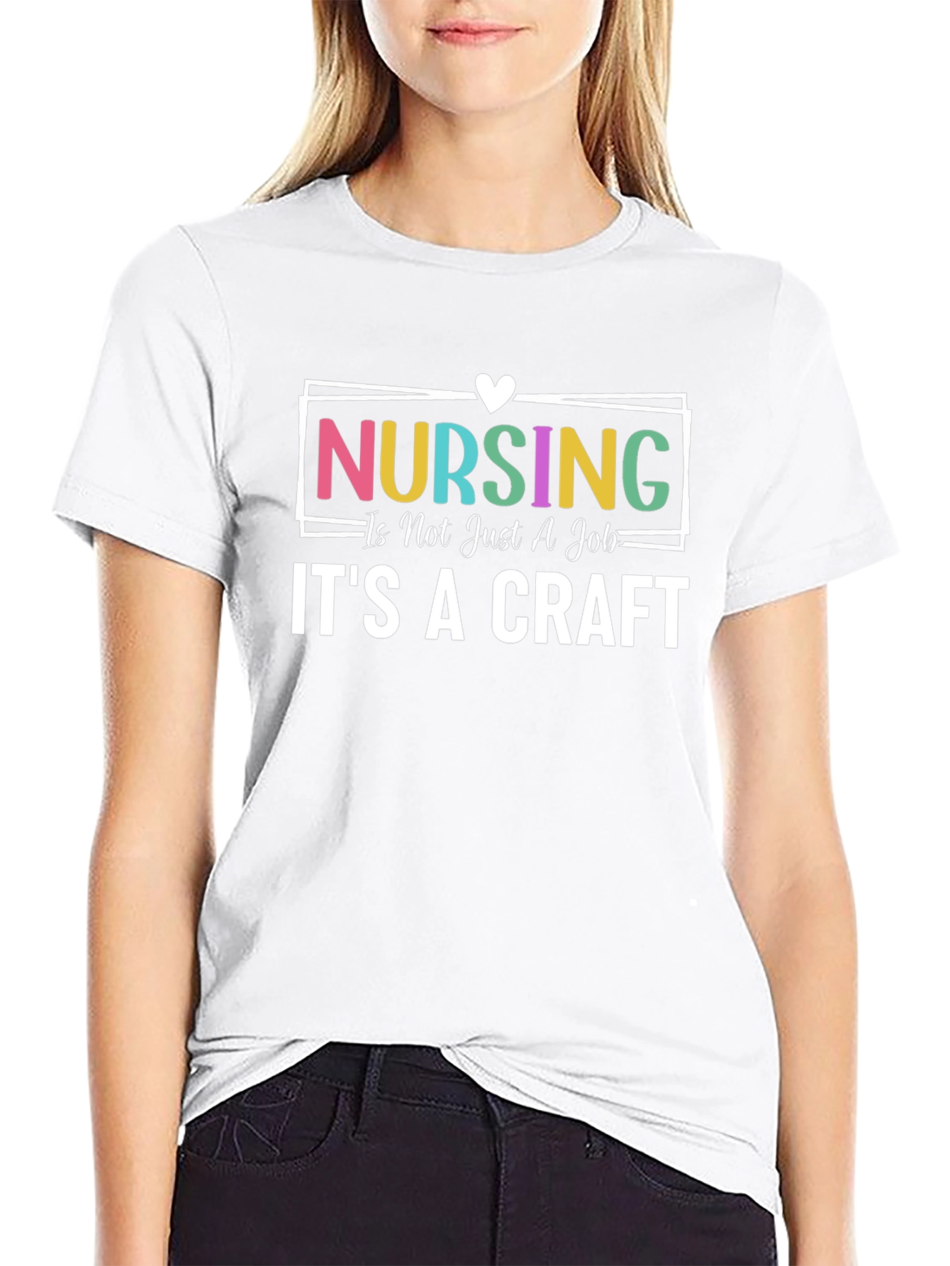 Nursing Is A Craft Graphic T-Shirt