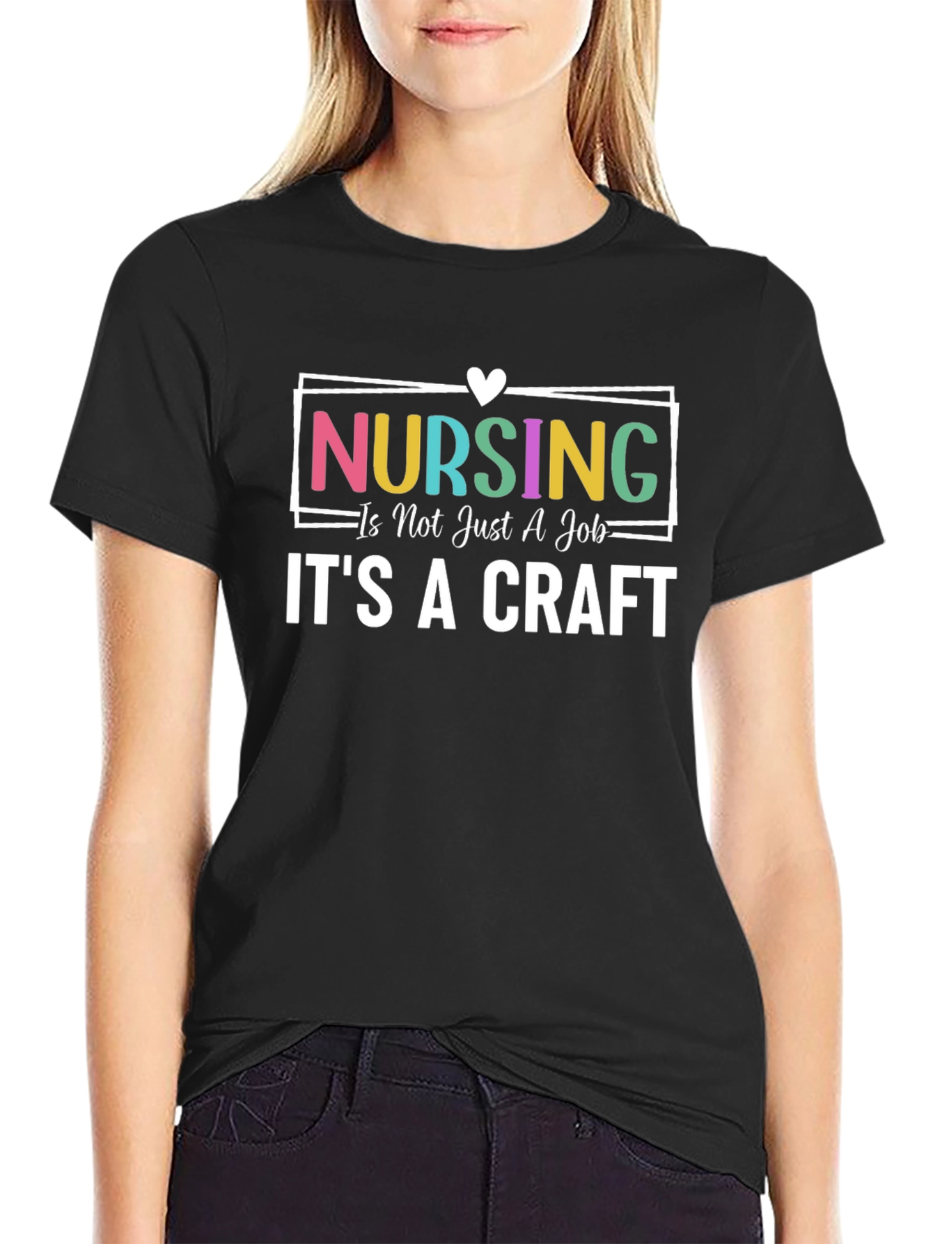Nursing Is A Craft Graphic T-Shirt